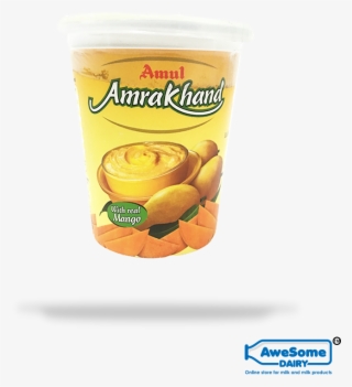 Amul Mango Shrikhand Buy Online On Awesome Dairy - Amul Amrakhand 500g