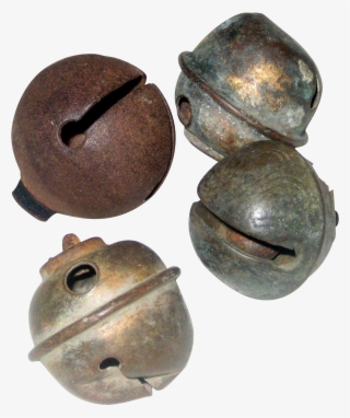 Four Vintage Sleigh Harness Bells From Suzanstreasures - Metal