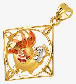 Orra Gold Pendant Designs - Locket