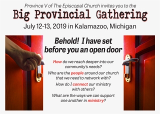 The Big Provincial Gathering This July In Kalamazoo - Poster