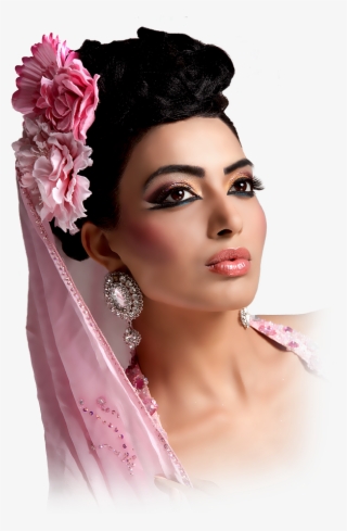 Asian Bridal Makeup - Mulher Indiana Png