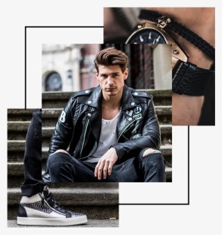 Pjilipp Laicher Contact Modern Gent Fashion Menswear - Leather Jacket