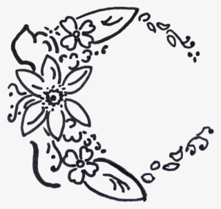 Carolina Flowers Logo - Line Art