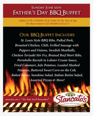 Stancato's Fathers Day Bbq Buffet - Godfather Everything I Know