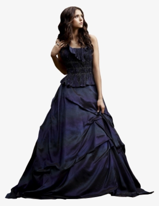 Elena Gilbert In A Purple Ball Gown Sc 1 St Lookbook - Nina Dobrev With A Crown