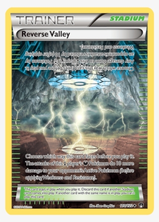 Choose Which Way This Card Faces Before You Play It - Reverse Valley Pokemon Card