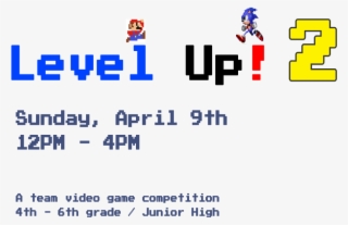 Level Up 2 Graphic - Gaming