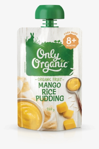 Mango Rice Pudding - Only Organic Pear And Mango