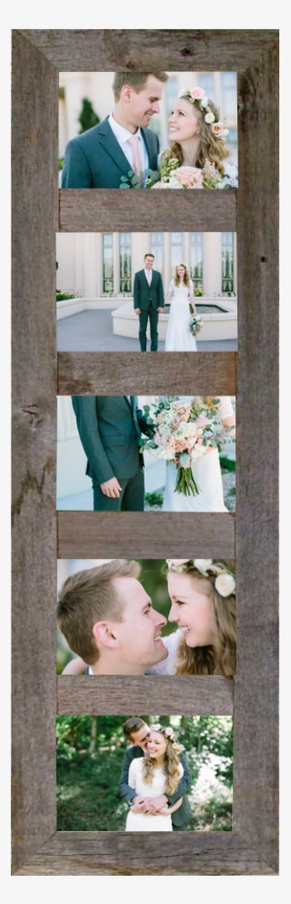 Vertical Barnwood Panel Frame For 5″ X 7″ Pictures - Photograph