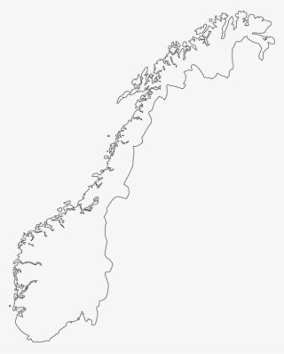 Unusual Blank Map Of Norway Free Outline Base - Norway Map Outline