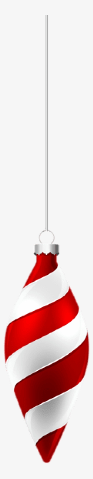 Free Png White And Red Christmas Ornament Png - Christmas Ornament