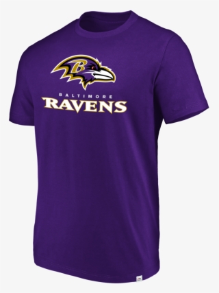 Baltimore Ravens Majestic Purple Flex Logo Tee Pro - Baltimore Ravens
