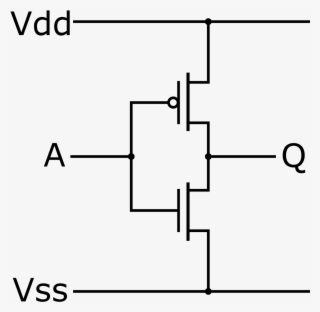 Nand Inverter Circuit Diagram Simple Free Download - Not Gate Transistor Diagram