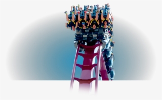 Dangling Feet As Well As Outside Loops And Inversions - Roller Coaster