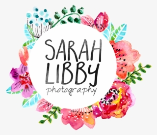 Portrait Clipart Wedding Photographer - Wreath Logo Blank