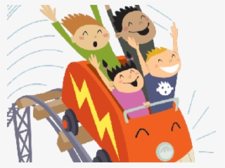 Upside Down Clipart Roller Coaster - Rollercoaster Clipart