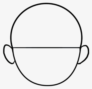 How To Draw Cartoon Hair - Circle