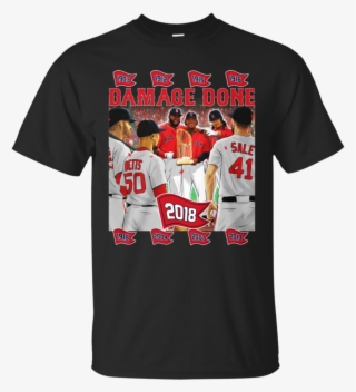 Damage Done 2018 Boston Red Sox Unisex Shirt - Motley Crue T Shirt