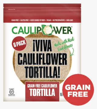 Caulipower Grain Free Cauliflower Tortilla