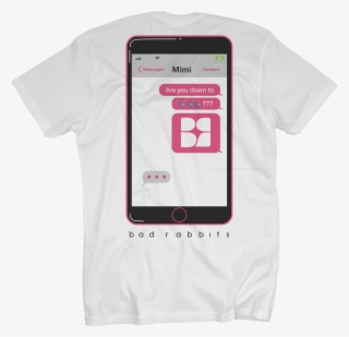 Text Message White T-shirt $25 - Iphone