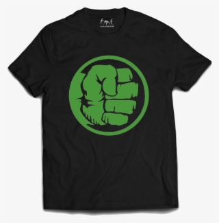 Hulk Avengers Infinitywar Tees - Hulk Fist Black And White