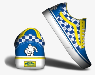 The Unlikely Collaborators Team Up For Sneaker Pic - Michelin Tire Vans Shoes