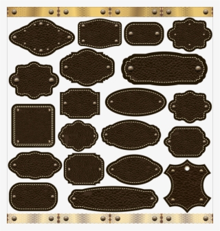 15 Leather Vector Button For Free Download On Mbtskoudsalg - Leather Vetor