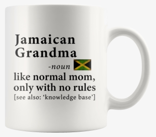Jamaican Grandma Definition Jamaica Flag Grandmother - Beer Stein