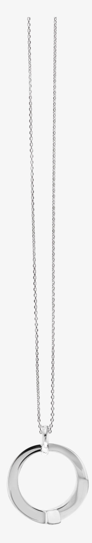 Quantum Cubus White Gold Plated Stainless Steel Pendant - Chain