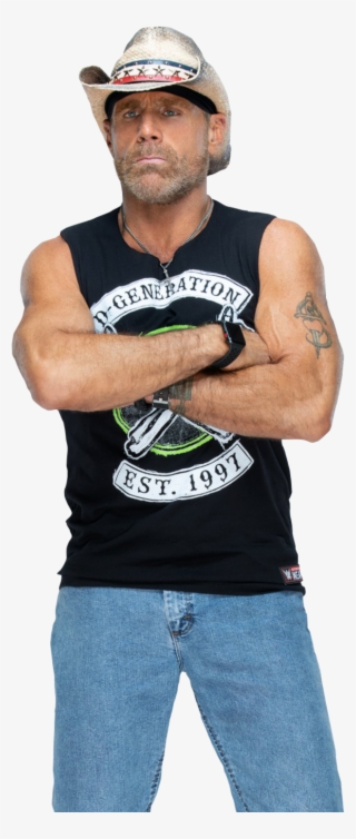 Shawn Michaels Png - Shawn Michaels Then And Now