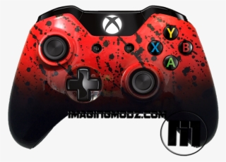 Fade Splatter Red Xbox One Controller - Xbox One Controller Edition