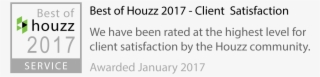Houzz Customer Services Award - Houzz
