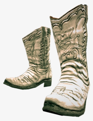 White Cowboy Boots - Snow Boot