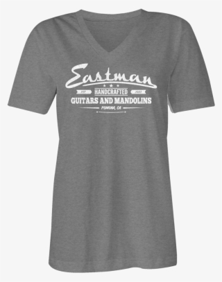 Eastman® Women's V Neck Handcrafted T Shirt - Active Shirt