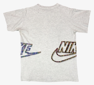 Vintage 90s Nike Logos Tee - Boat