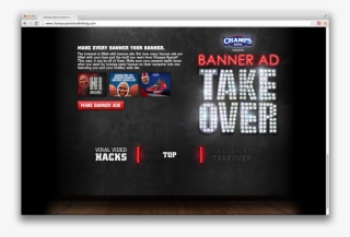 Com Banner Ad Takeover