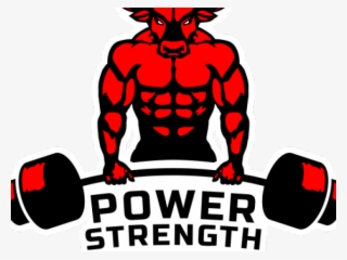 Fitness Clipart Muscular Strength - Power Strength Gym Logo
