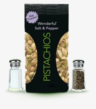 Wonderful Salt & Pepper Pistachios - Wonderful Pistachio Salt And Pepper