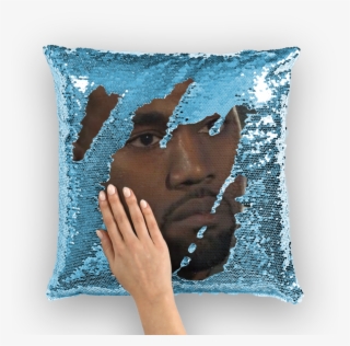Kanye Sequin Pillow - Sequin Pillow Meme