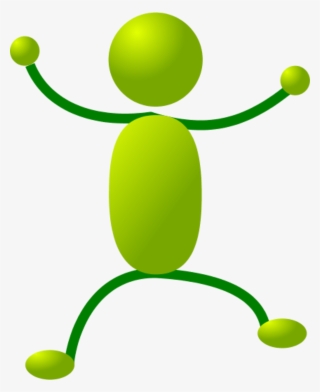 Name Large Stickman Waving And Happy 333 11584png Resolution - Blue Stick Man