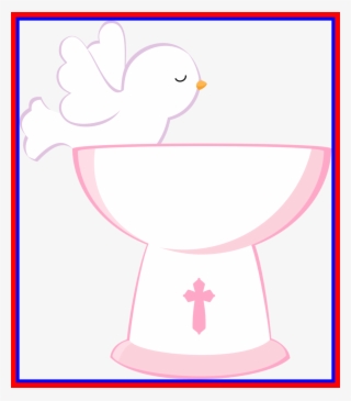 Dove Clipart Baptism - Cartoon