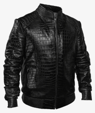 Genuine Crocodile Jacket - Leather Jacket
