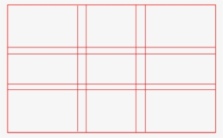 Rule Of Thirds Grid Png - Carmine