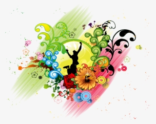 Vetor Floral Em Png - Free Vector