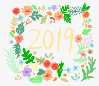 Floral Mão Desenhada Botânica Borda Png E Psd