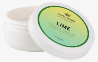 Lime Shaving Soap Transparent Straight Razor Beard - Label