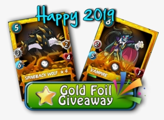 Double Gold Foil Giveaway - Graphic Design