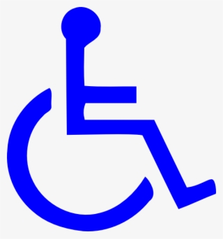 Standard Handicapped Symbol Clip Art At Clkercom Vector - Wheelchair Clipart