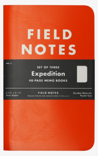 Field Notes Expedition - Book