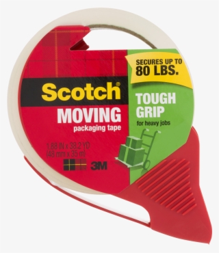Scotch Moving Tough Grip Tape With Dispenser, - Scotch